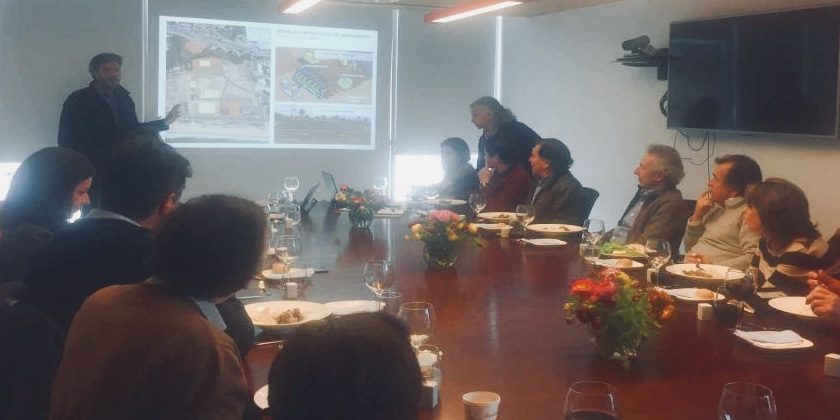 Foto presentación a CChC